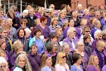 Sing for Water Cardiff 2015 - Altos in Purple